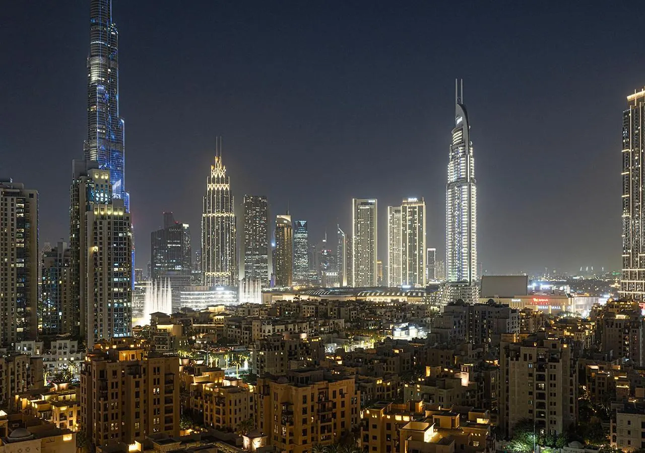 Full Burj Khalifa View - 9 Min Walk To Dubai Mall & Fountain - Luxury 1 Bedroom - Gym - Pool 0*,