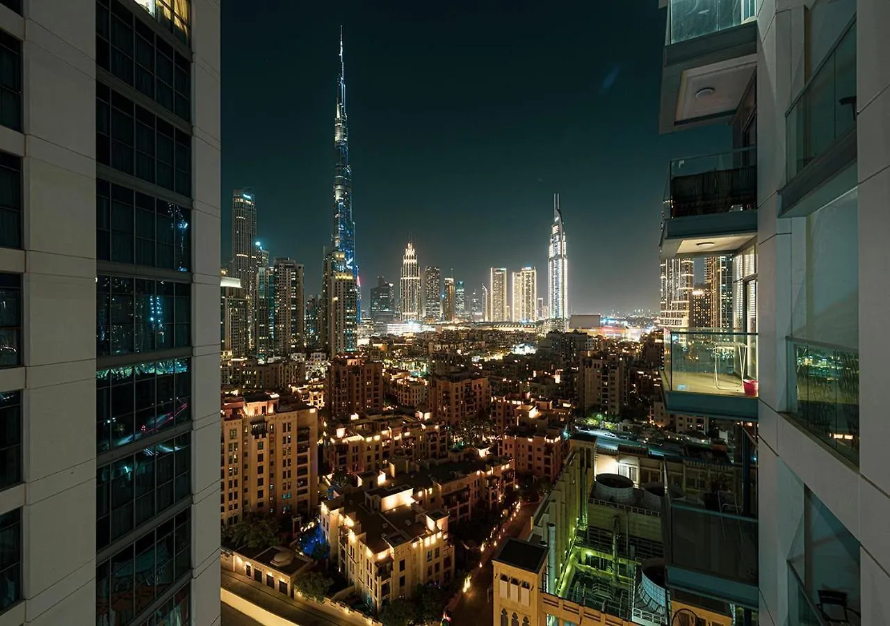 Full Burj Khalifa View - 9 Min Walk To Dubai Mall & Fountain - Luxury 1 Bedroom - Gym - Pool 0*,